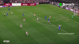 PARAGUAY vs ARGENTINA  RESUMEN  ELIMINATORIAS SUDAMERICANAS  FECHA 11 [upl. by Madel]