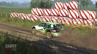 DiRT Rally 2  Rally Poland with the Skoda Fabia R5 [upl. by Acinoreb]