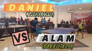 TRIK LAWAN PEMAIN BINTIK ⁉️ DANIEL ZAKHWAN SPORT 🆚 ALAM GREENTECH‼️ZAKHWAN CUP 2 [upl. by Stav]