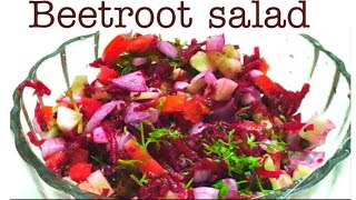 Beetroot Salad for  Weight loss Salad Recipe [upl. by Enirhtac295]