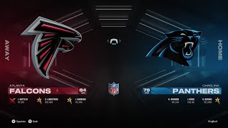 Atlanta Falcons at Carolina Panthers [upl. by Peursem]