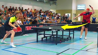 Pongfinity Plays German Table Tennis Tournament [upl. by Sethrida]