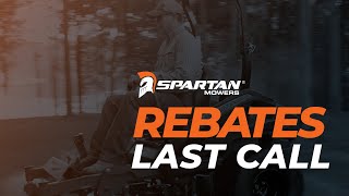 LAST CALL Spartan Mowers Sales Event [upl. by Langham]