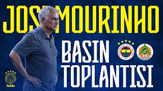 Teknik Direktörümüz Jose Mourinhonun Maç Sonu Basın Toplantısı  Fenerbahçe 30 Alanyaspor [upl. by Ydnil601]