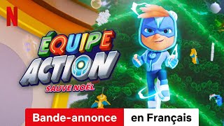 Équipe Action  Il faut sauver Noël   BandeAnnonce en Français  Netflix [upl. by Allak]