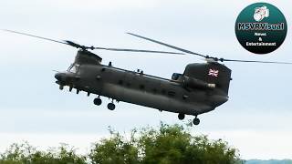 Chinook At TotterDown Farm DangerZone 2024 [upl. by Nanam]