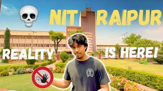 NIT RAIPUR CAMPUS TOUR  nit Raipur review  nit Raipur  nit nitraipur nitrr jee iit [upl. by Bunker]