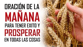 ORACION DE LA MAÑANA 🙏 PARA TENER EXITO 🤴 Y SER PROSPERO 💰 EN TODO LO QUE EMPRENDAS [upl. by Aihsel]