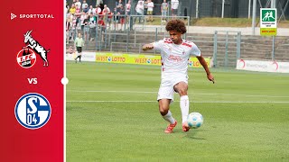 Traumtore beim Duell der Reserven  1 FC Köln U21  FC Schalke 04 U23  Regionalliga West [upl. by Notlrahc407]