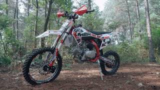 M2R RSR 125cc  140cc Dirt Bike Launch Action Video [upl. by Brighton775]