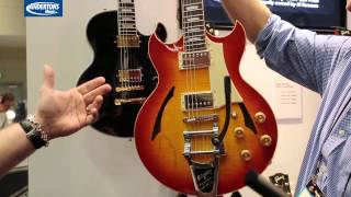 NAMM 2015 Archive  2015 Gibson Custom Shop Guitar Range [upl. by Audris]