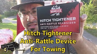 Hitch Tightener AntiRattle Device For Towing [upl. by Edahsalof]