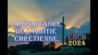 🇲🇫 29 septembre 2024 Limportance de lamitié chrétienne Junior Damaceno [upl. by Odanref]