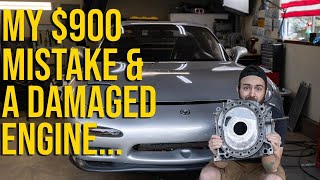 Learning from my mistakes Porting my Mazda RX7 engine Damaged the Engine [upl. by Krispin]