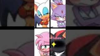 Edit RougeBlazeAmyKnuckles🌸SilverSonicShadow [upl. by Tengler]