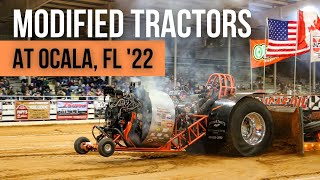 Modified Tractors at Ocala Winter Nationals Jan 28 29 2022 [upl. by Rubel]