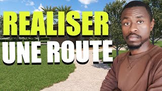 Comment Réaliser Une Route Grace a Skatter   Sketchup 2022 [upl. by Dreeda]