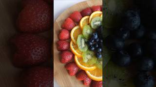 Fruits Platter ideas🌈 foodart colorfulfood fruitplatters fruitdesign tutorial shorts [upl. by Chas]