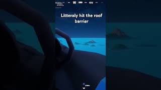 I hit the roof barrierfortnite videogamememes gaming glich [upl. by Broderick]