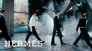 Hermès mens winter 2023 live show​ [upl. by Florine]