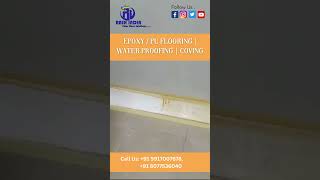 Epoxy Coving Work [upl. by Ennaitak]