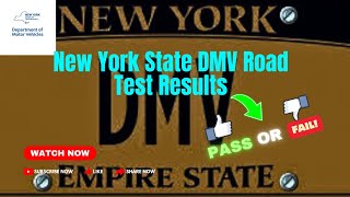 New York State DMV Road Test Results [upl. by Viking515]