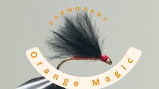 Fly tying  Creating the Orange Cormorant [upl. by Attelahs]