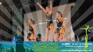 Championnat provincial de cheerleading [upl. by Akfir]