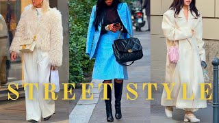 Milan Street Style Inspiration Top Fashion Looks Streetwear Trends and Stylish Outfit Ideas [upl. by Gunthar]