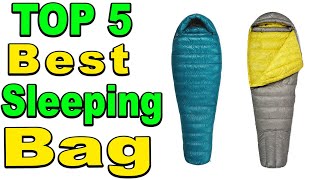 Top 5 Best Sleeping Bag Review 2023 [upl. by Hescock]