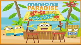 Minions Paradise Phil Saves the Day Read Aloud Book [upl. by Shuman125]