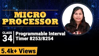 Programmable Interval Timer 82538254  Peripheral Interfacing with 8085 Microprocessor [upl. by Haerr]