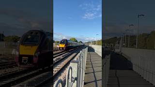 Northbound Meridian slows for Chesterfield railway station [upl. by Oemor]