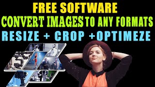 How to Convert image to any formatsImage ResizeCropCompress free Software 2021 – Pixillion [upl. by Valorie]