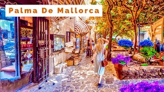 Palma de Mallorca Spain 🇪🇸  SUMMER 2023 4KHDR Walking Tour ▶125min [upl. by Elayor]