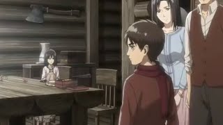 Mikasa first time meeting Eren  Attack On Titan OVA 8 [upl. by Strage]