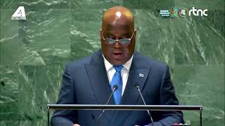 Live Discours de Félix Tshisekedi à la 79e AG de l’ONU [upl. by Reisinger]