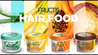 МАСКИ ДЛЯ ВОЛОС FRUCTIS HAIR FOOD [upl. by Eninnaej253]