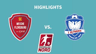 11 Spieltag Regionalliga Nord 2324  SC Weiche Flensburg 08  1 FC Phönix Lübeck  Highlights [upl. by Latreshia952]