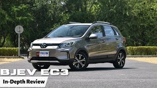 First Look Review BJEV EC3 EV  Next Electric Car [upl. by Lagas]