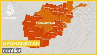 More than 100 Afghan districts are now in Taliban control [upl. by Greggs]