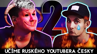 UČÍME RUSKÉHO YOUTUBERA ČESKY 20   VADAK [upl. by Oriane]