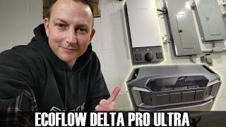 Demo of Fully Installed EcoFlow Smart Home Panel 2 with Delta Pro Ultra [upl. by Elrak498]