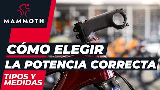 Cómo elegir una potencia para la bicicleta tipos y medidas [upl. by Eirrot]