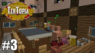 TekTopia 3  Joy in the Tavern Minecraft Villager Mod [upl. by Anaugal506]