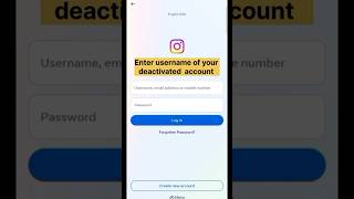 how to activatereactivate Instagram account richatechnical shorts ytshorts youtubeshorts [upl. by Affay]