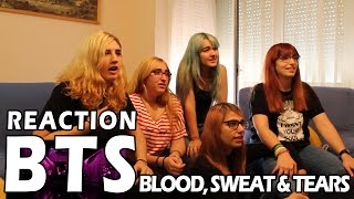 Reaction BTS 방탄소년단  Blood Sweat amp Tears 피땀눈물 [upl. by Spevek910]