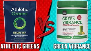 Athletic Greens vs Green Vibrance  What Are The Main Differences See How They Compare [upl. by Nodlehs972]