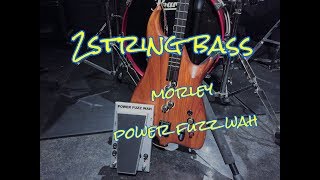 【2弦ベース】クリフバートンワウ MORLEY POWER FUZZ WAH × 2STRING BASS【仁ZN】 [upl. by Venuti223]