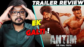 ANTIM The Final Truth  Trailer Review  Salman Khan  Aayush Sharma [upl. by Buehler]